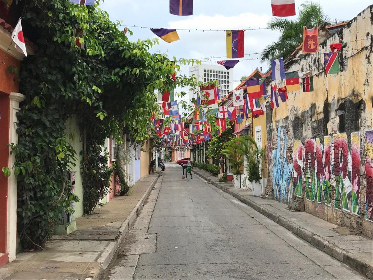 Casa Mama Waldy Hostel Cartagena Kültér fotó