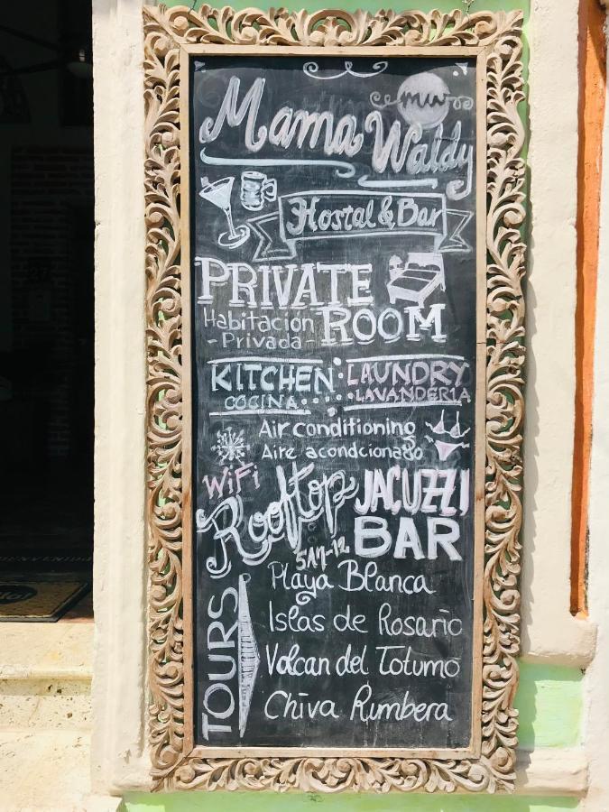 Casa Mama Waldy Hostel Cartagena Kültér fotó